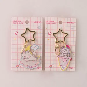 MINISO Borse & Zaini-Portachiavi – Unicorno Baby (1Pz)