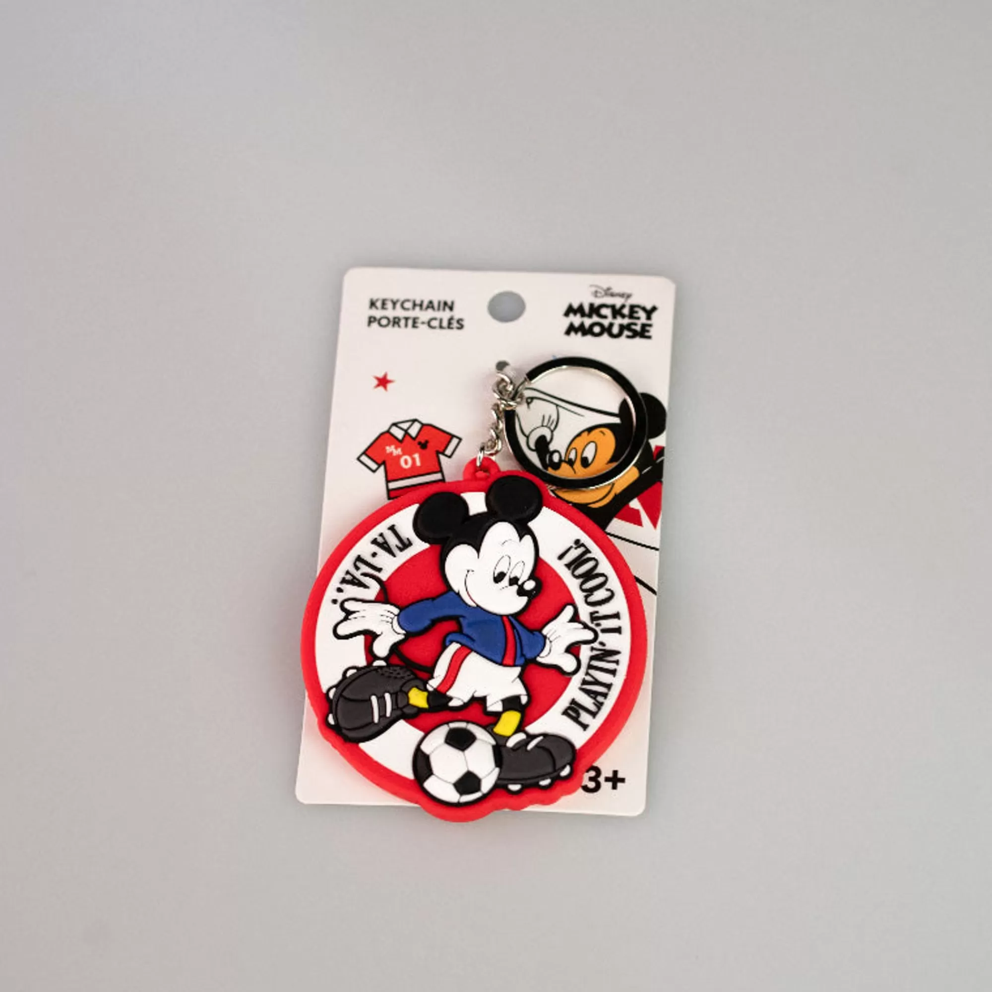 MINISO Disney-Portachiavi Mickey Mouse Con Specchio – (1Pz) - immagine 2