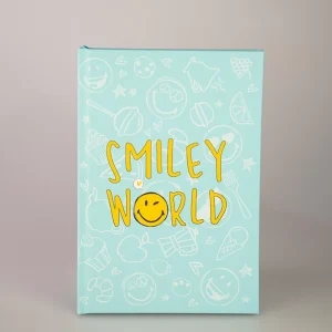 MINISO Notebook-Quaderno Smiley World Con Copertina Rigida – 80 Fogli