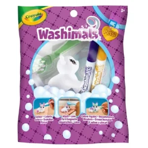 Crayola Washimals Pets Busta sorpresa 6 modelli assortiti
