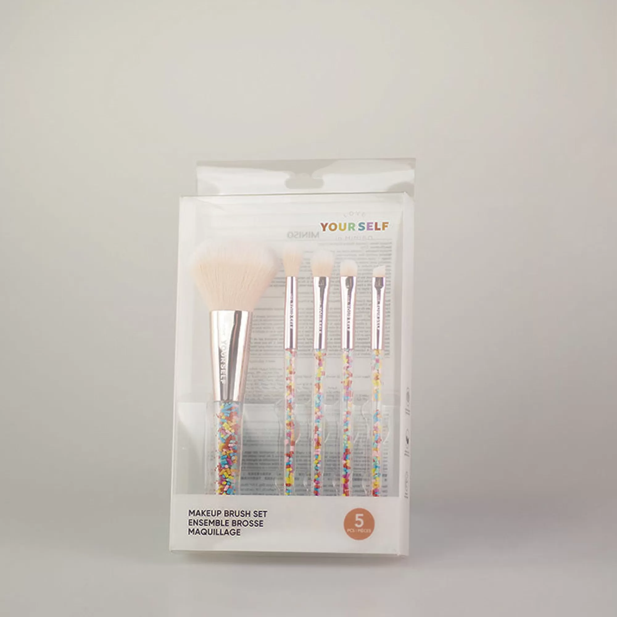 MINISO Make Up Tools-Set 5 Pennelli – Love Yourself - immagine 2