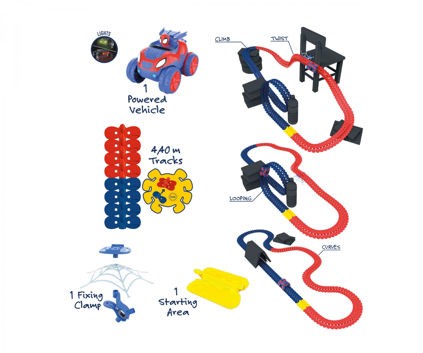 Smoby Spidey FleXtreme Racetrack - immagine 6