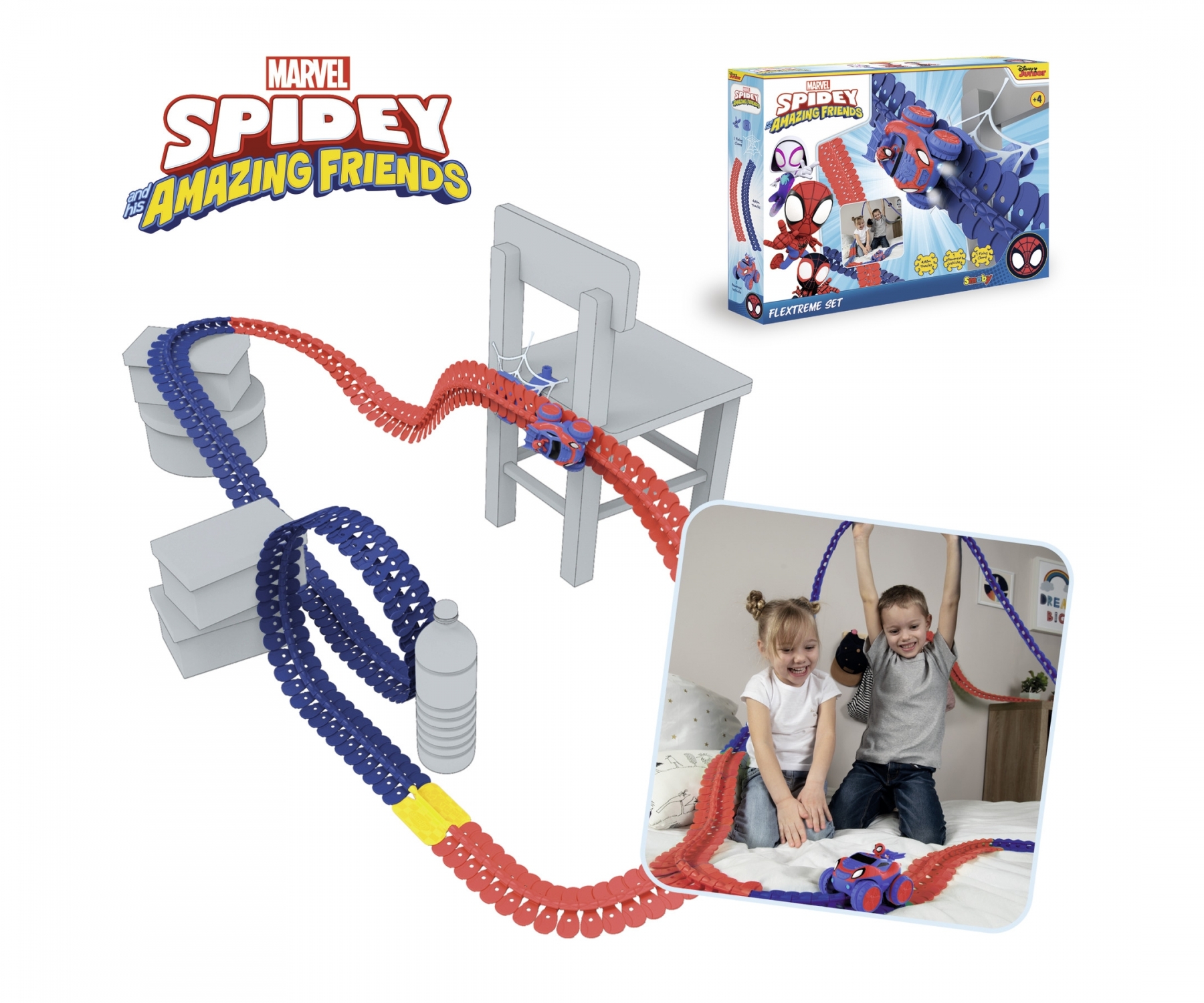 Smoby Spidey FleXtreme Racetrack - immagine 4