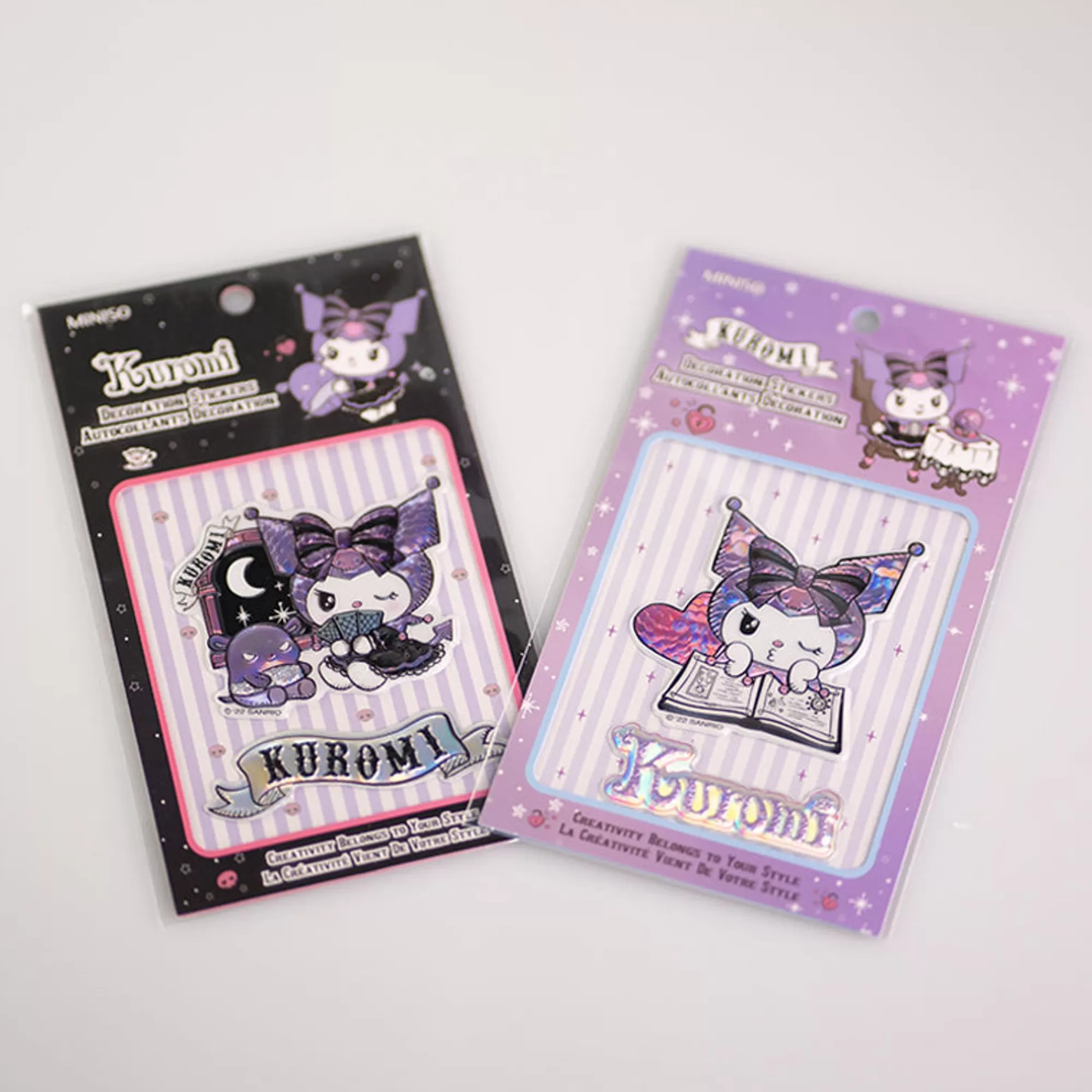 MINISO Sanrio-Sticker Adesivi Kuromi (1Pz) - immagine 3