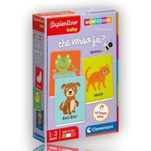 Clementoni Sapientino Baby Che verso Fa? Montessori