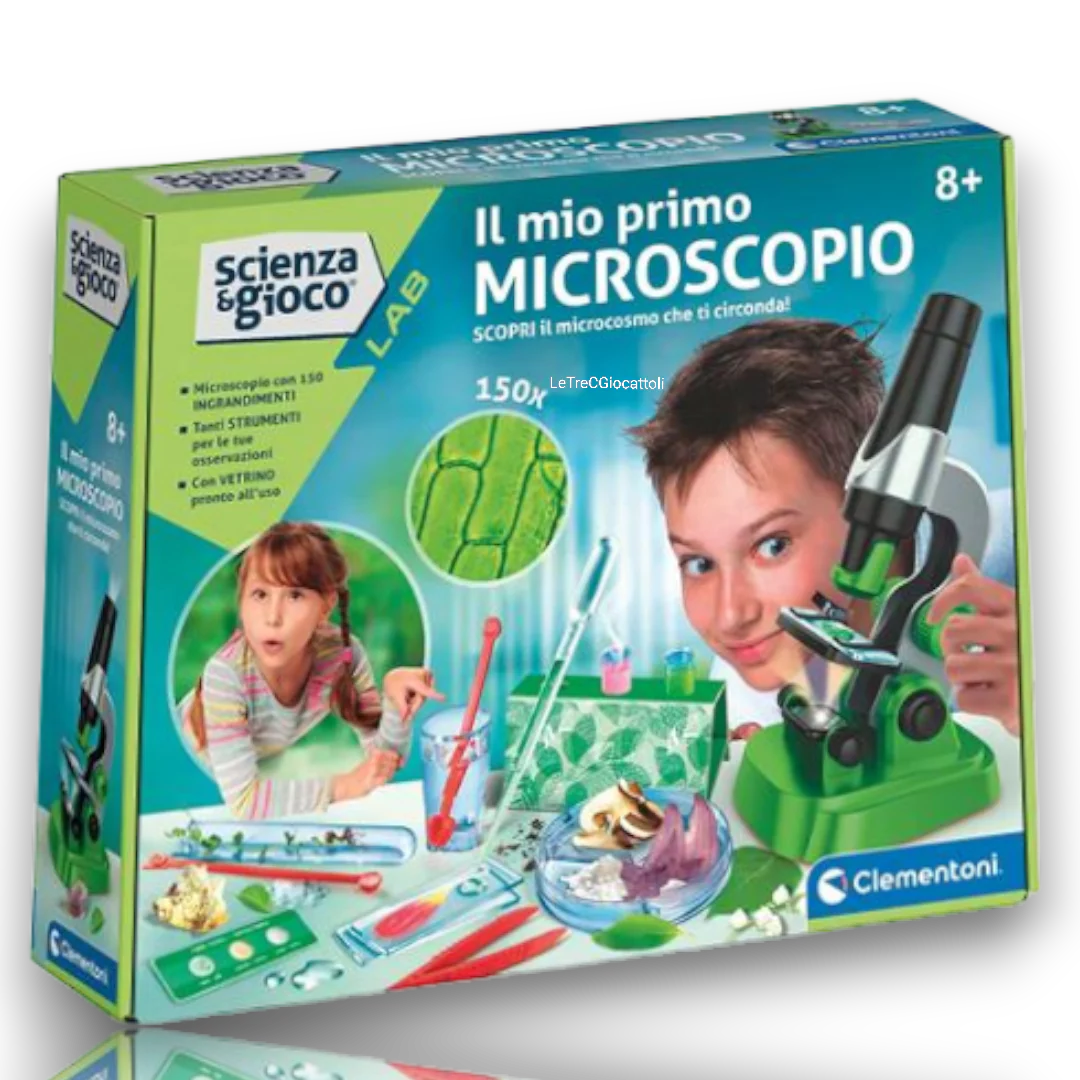 Il mio primo microscopio Scienza e Gioco Clementoni - immagine 2