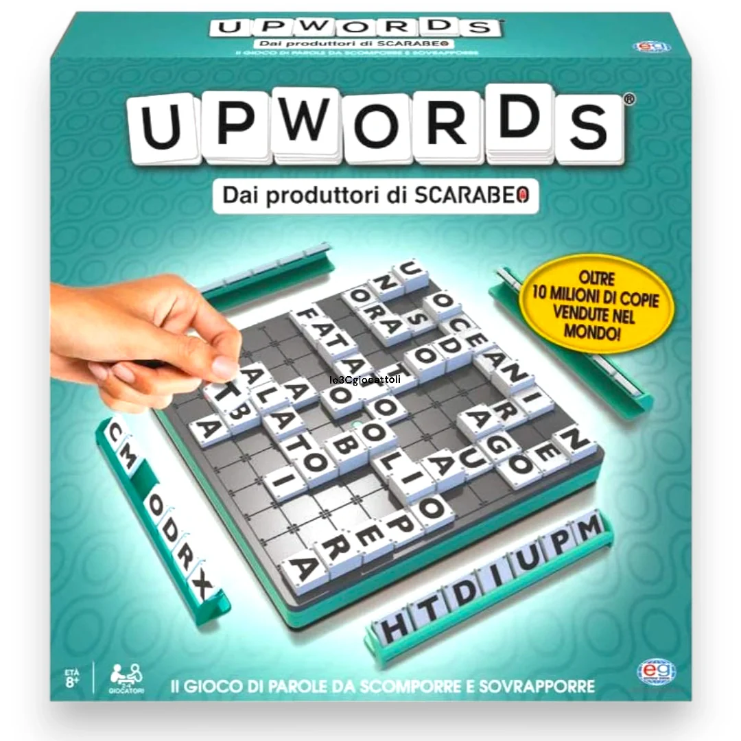 Upwords Gioco di Parole da Scomporre e Sovrapporre - immagine 2