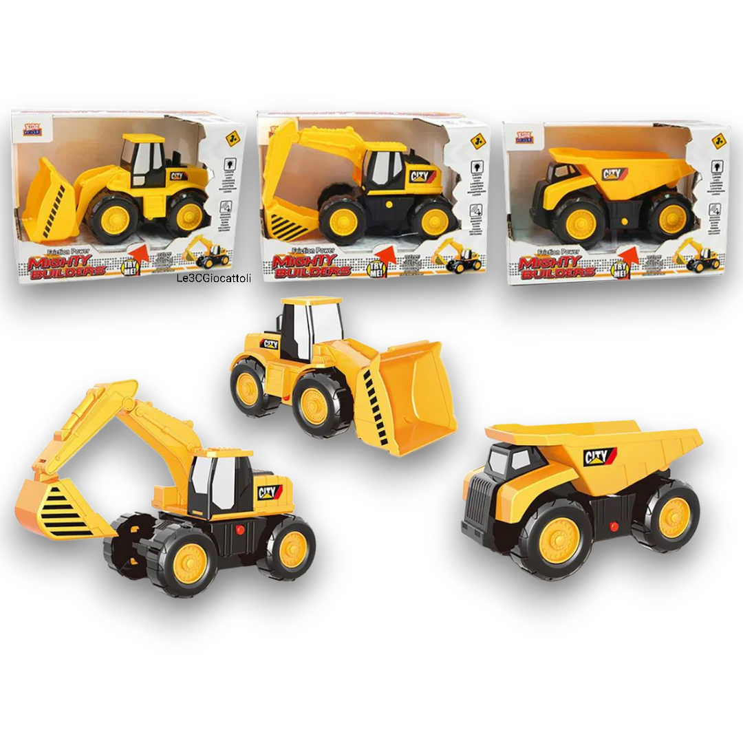 Mighty Builders Camioncino Luci e Suoni - immagine 5