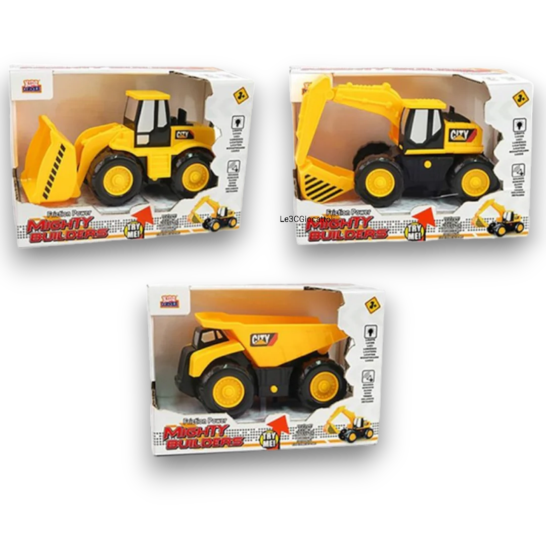 Mighty Builders Camioncino Luci e Suoni - immagine 3