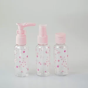 MINISO Flaconcini-Travel Kit – Sakura Blossom (3Pz)